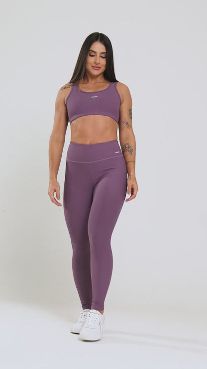 Top Alça Canelado Satin