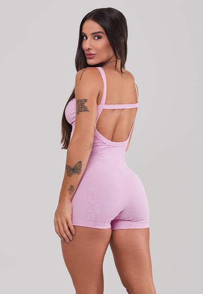 Macaquinho Reflexo Rosa